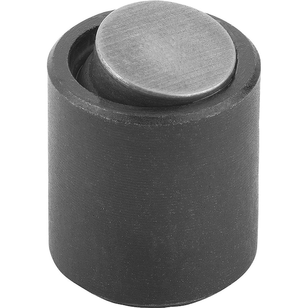 Self-Aligning Pads W O-Ring M04, D1=10, Dk=7, Form:C, Carbon Steel, Comp:Tool